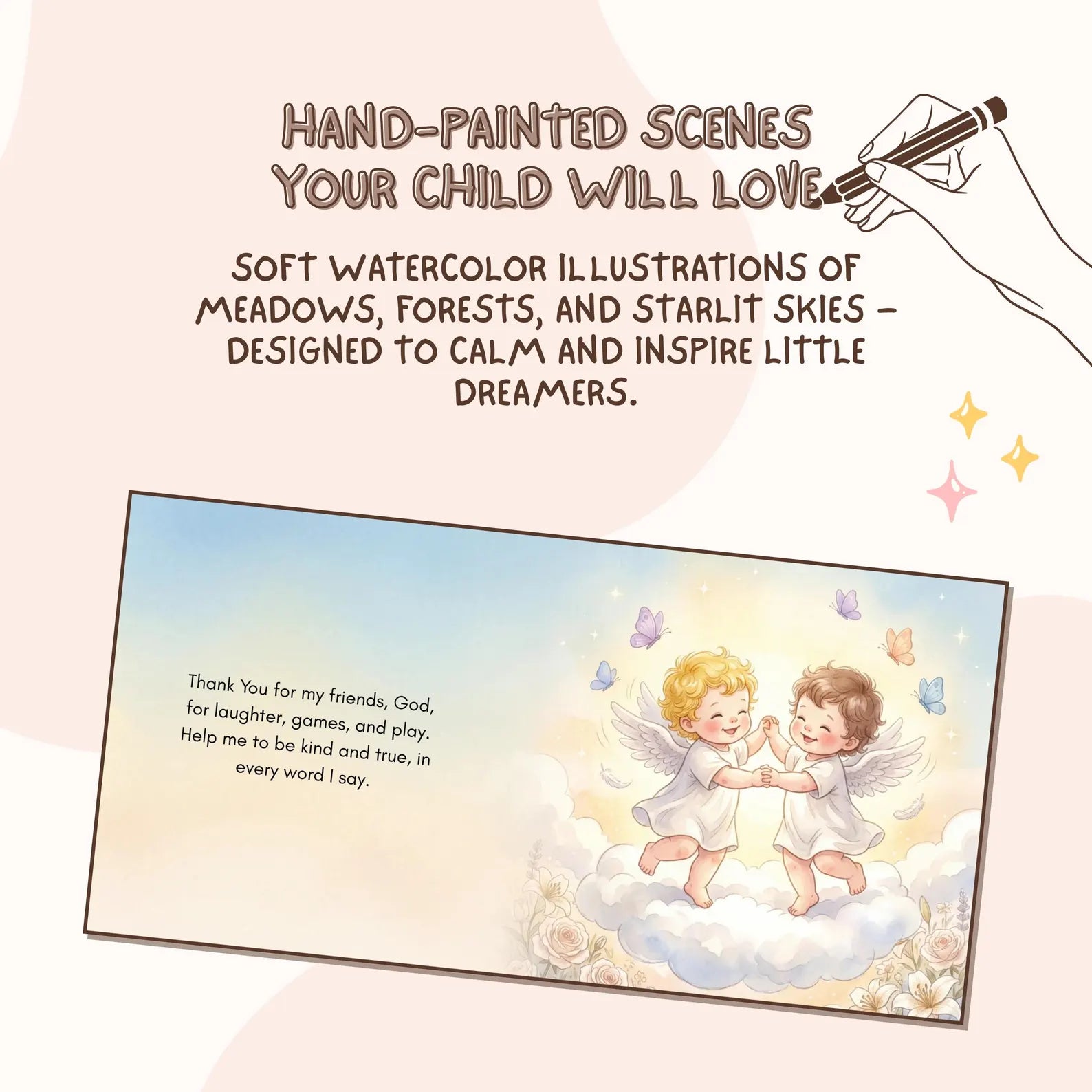 Personalized Baby Prayer Book — Christian Baptism Gift