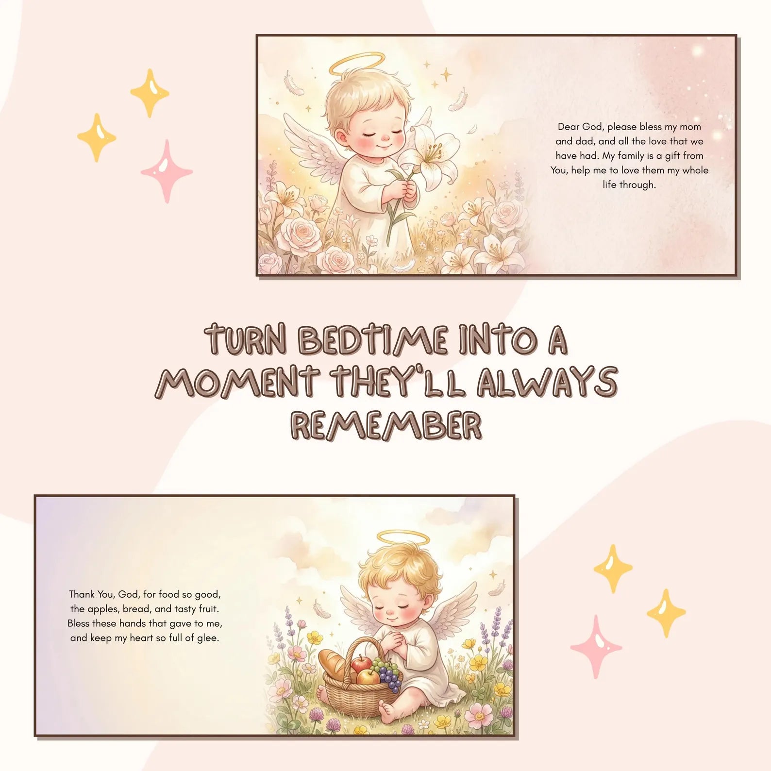 Personalized Baby Prayer Book — Christian Baptism Gift
