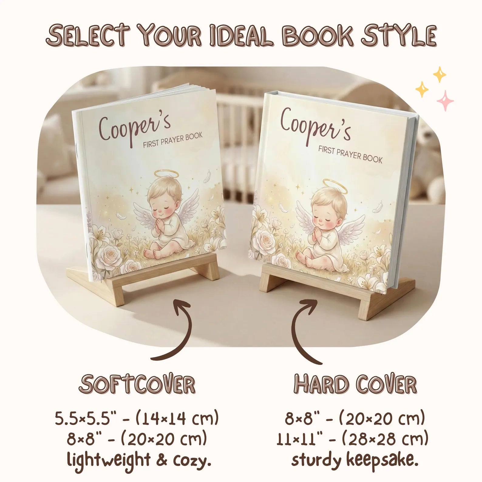 Baby Prayers — Personalized Christian Book