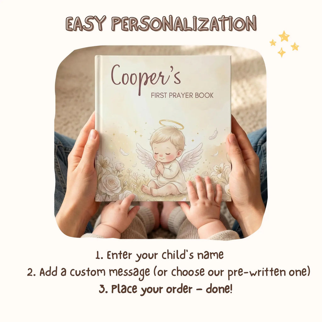Baby Prayers — Personalized Christian Book