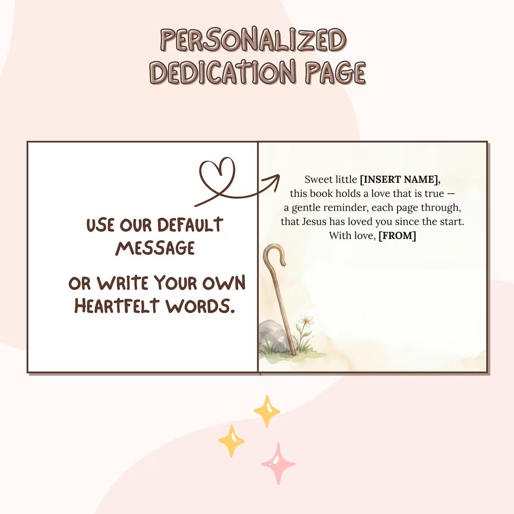 Jesus Loves You — Personalized Christian Book