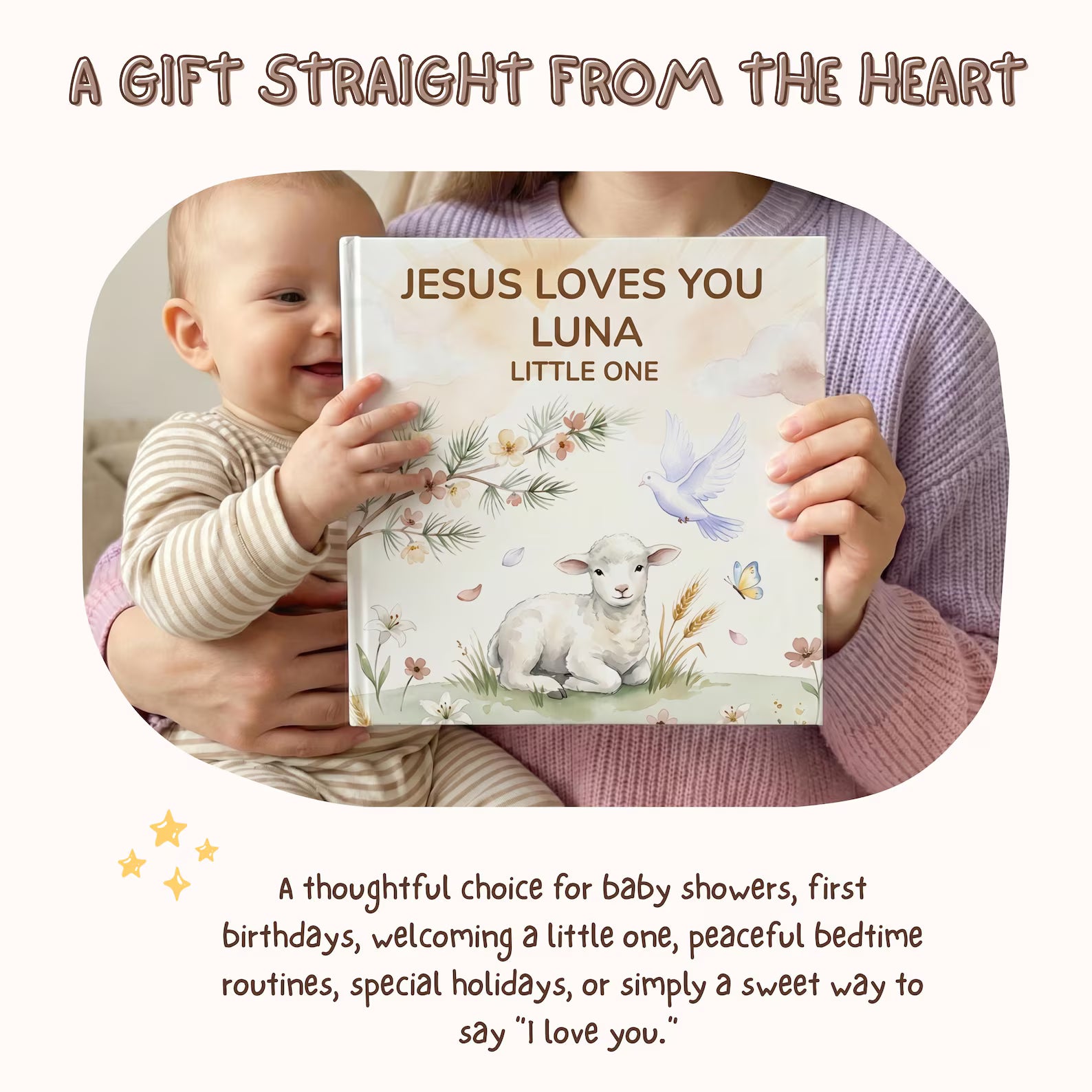 Jesus Loves You — Personalized Christian Book