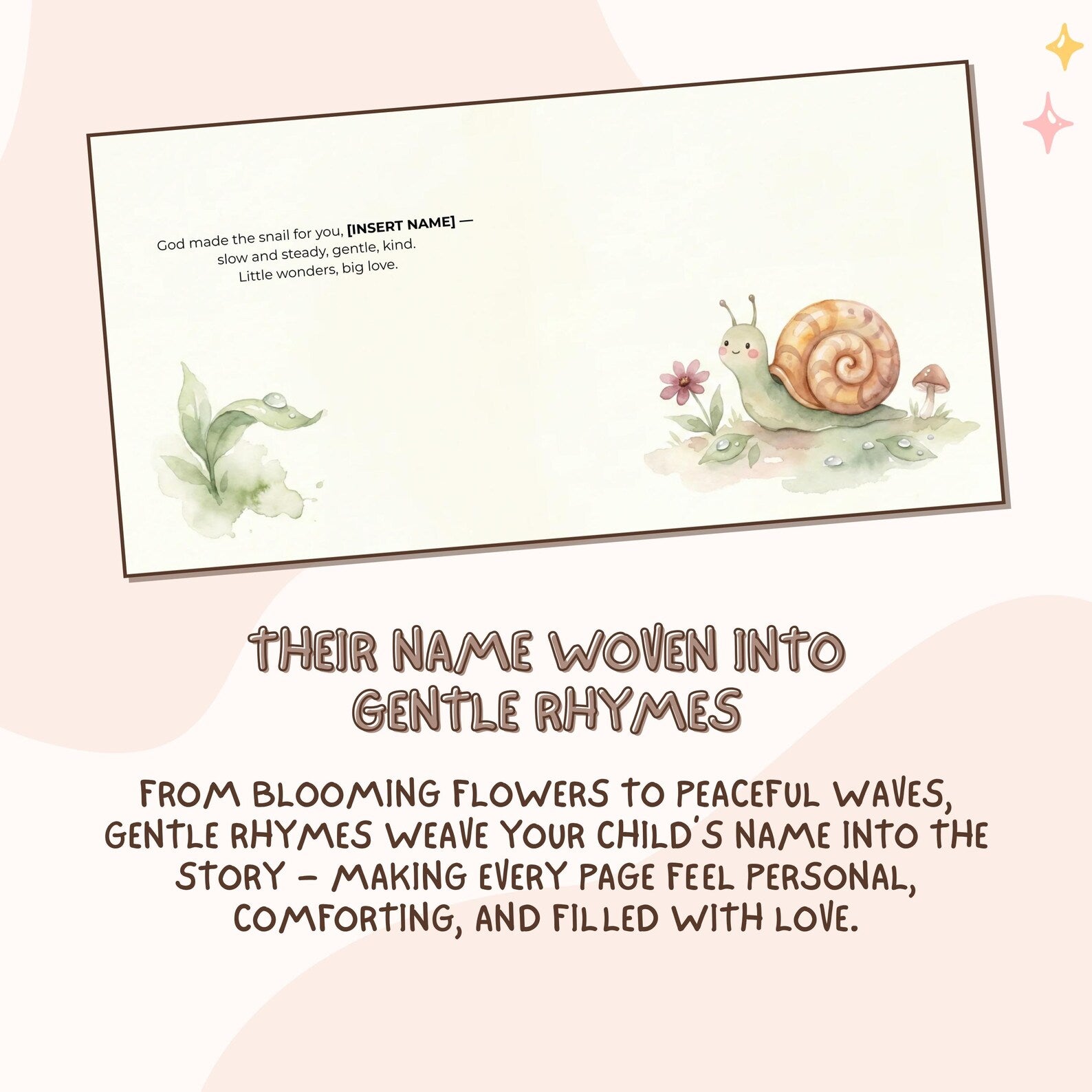 Personalized Little Wonders Book — God's Creatures Story