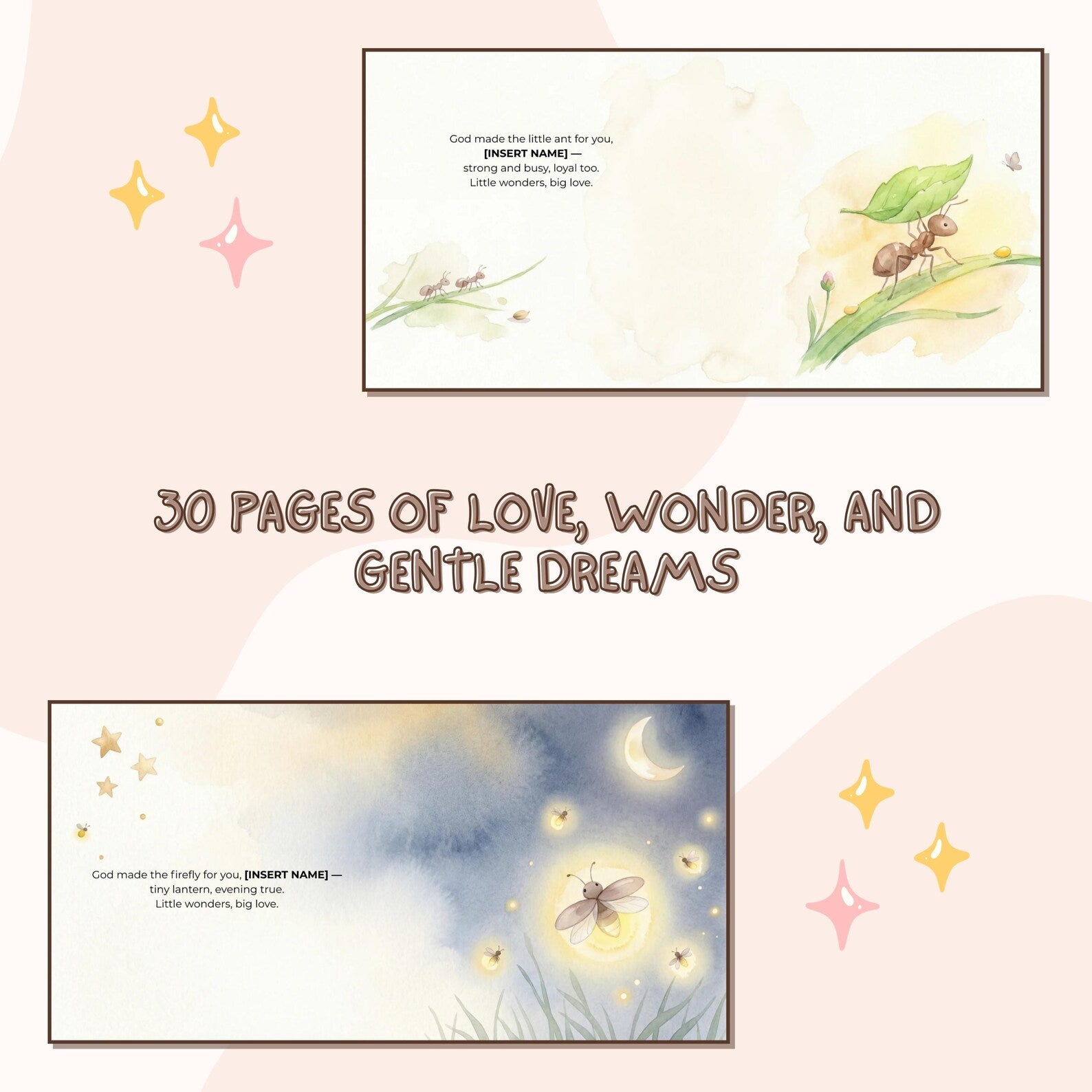 Little Wonders — Personalized Christian Book