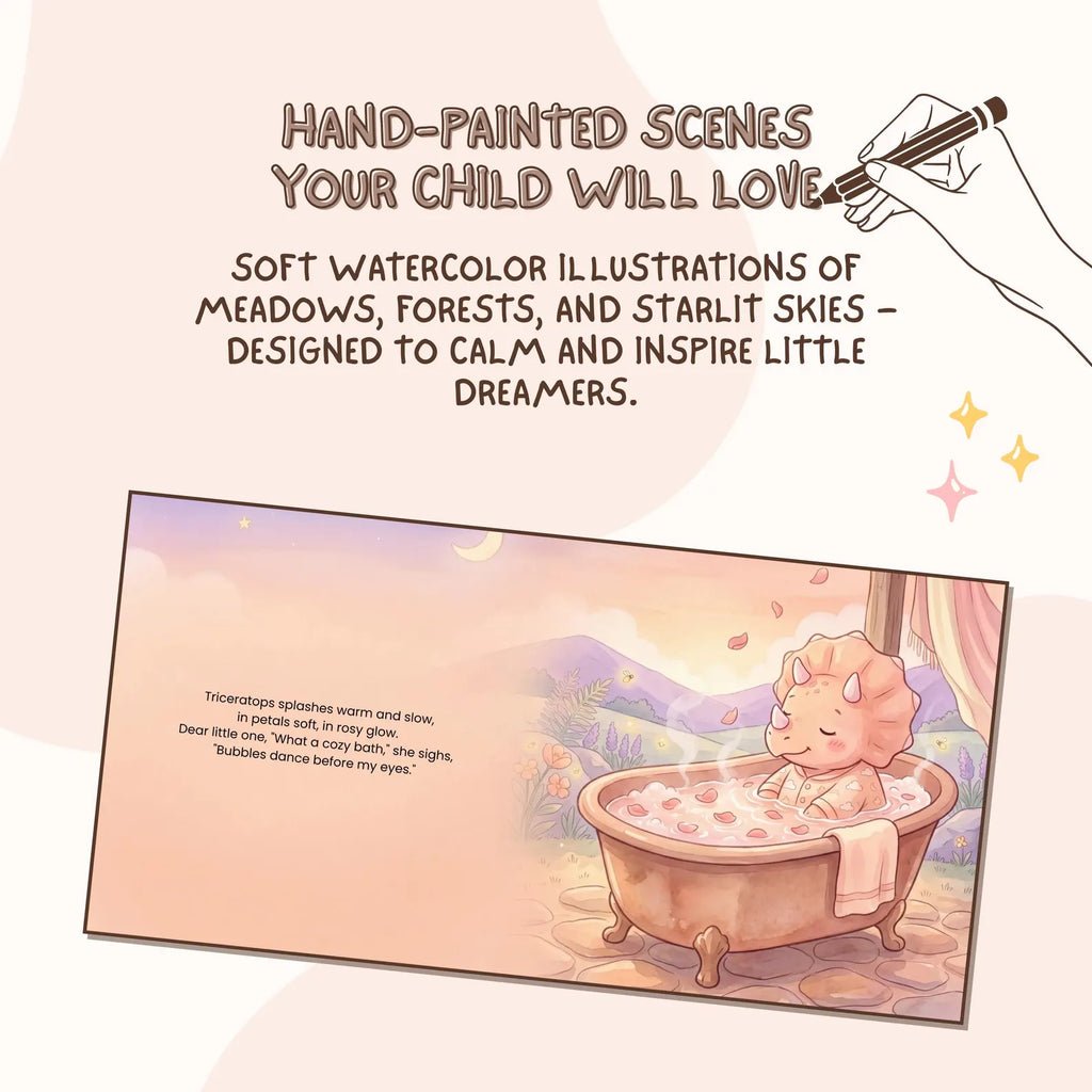 Dino Lullaby — Personalized Bedtime Book