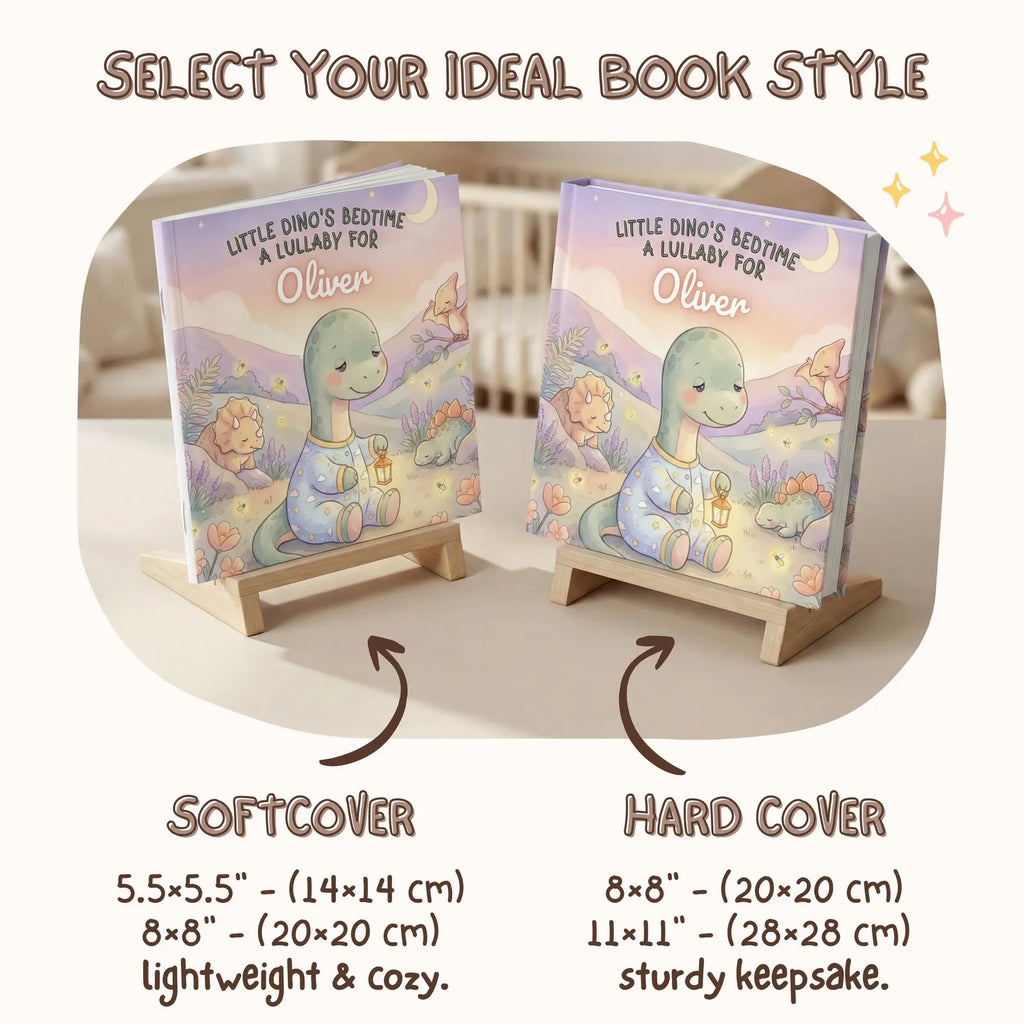 Dino Lullaby — Personalized Bedtime Book
