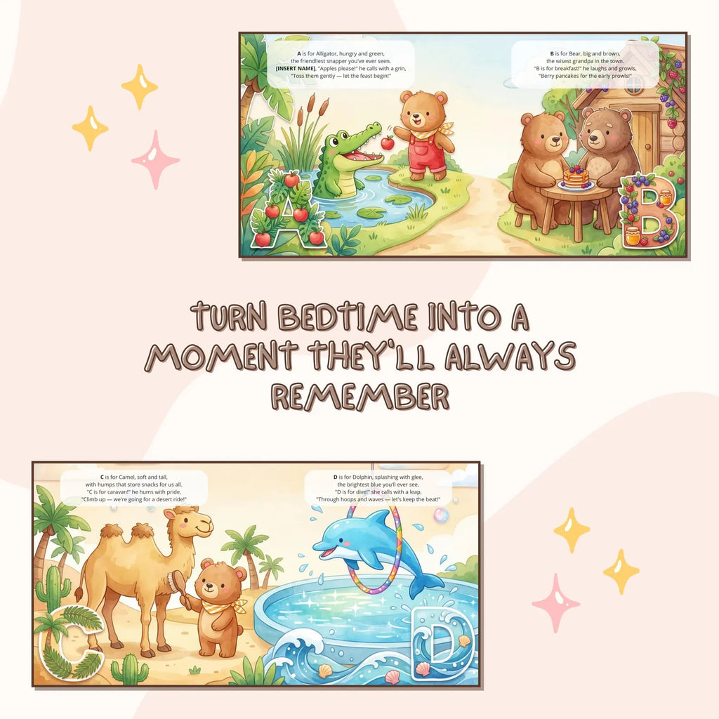 Alphabet Zoo — Personalized ABC Book