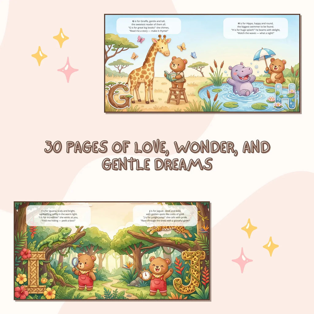 Alphabet Zoo — Personalized ABC Book