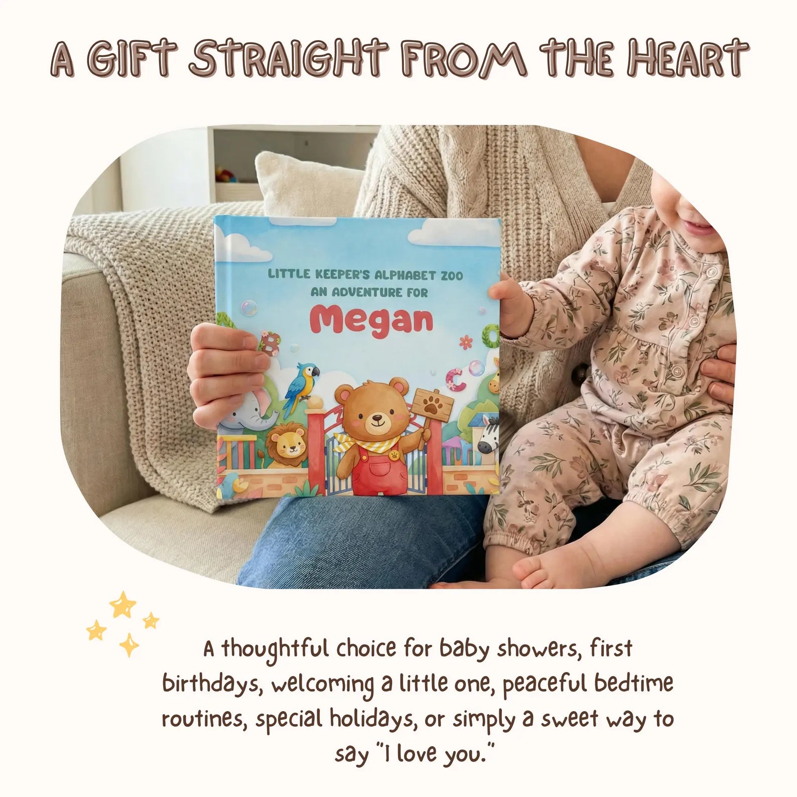 Alphabet Zoo — Personalized ABC Book