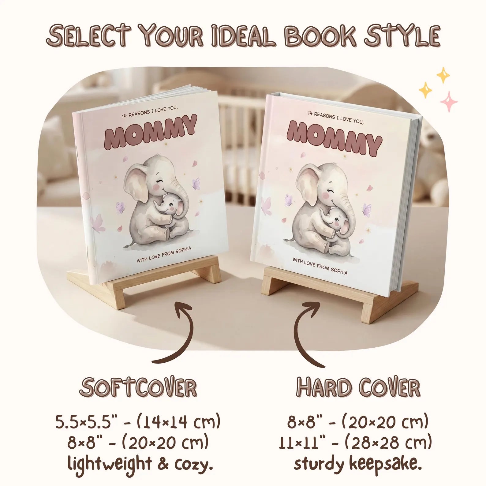 Personalized Mother's Day Book — 14 Reasons I Love Mommy