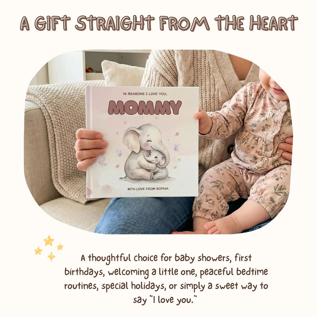 Personalized Mother's Day Book — 14 Reasons I Love Mommy