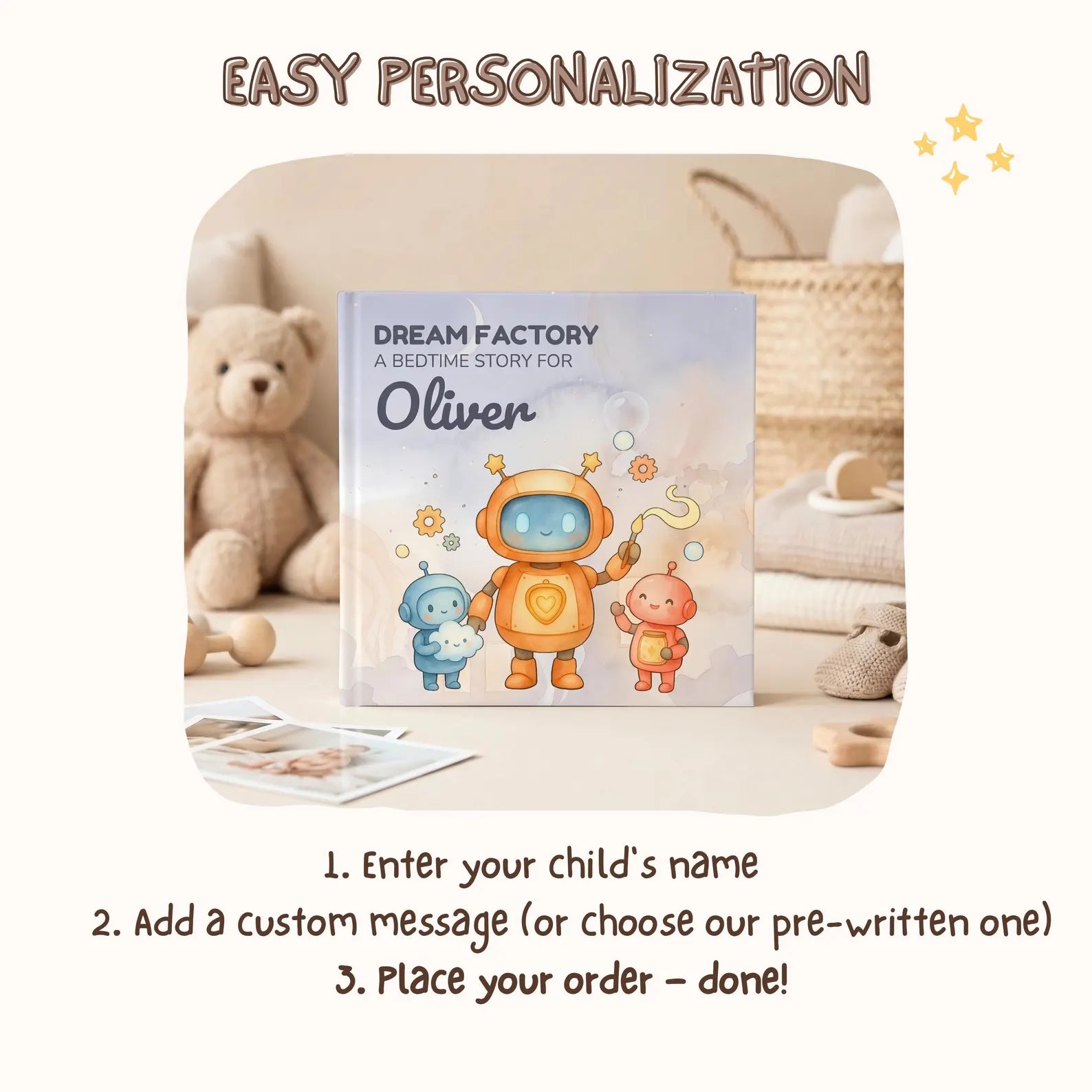Dream Factory — Personalized Bedtime Book