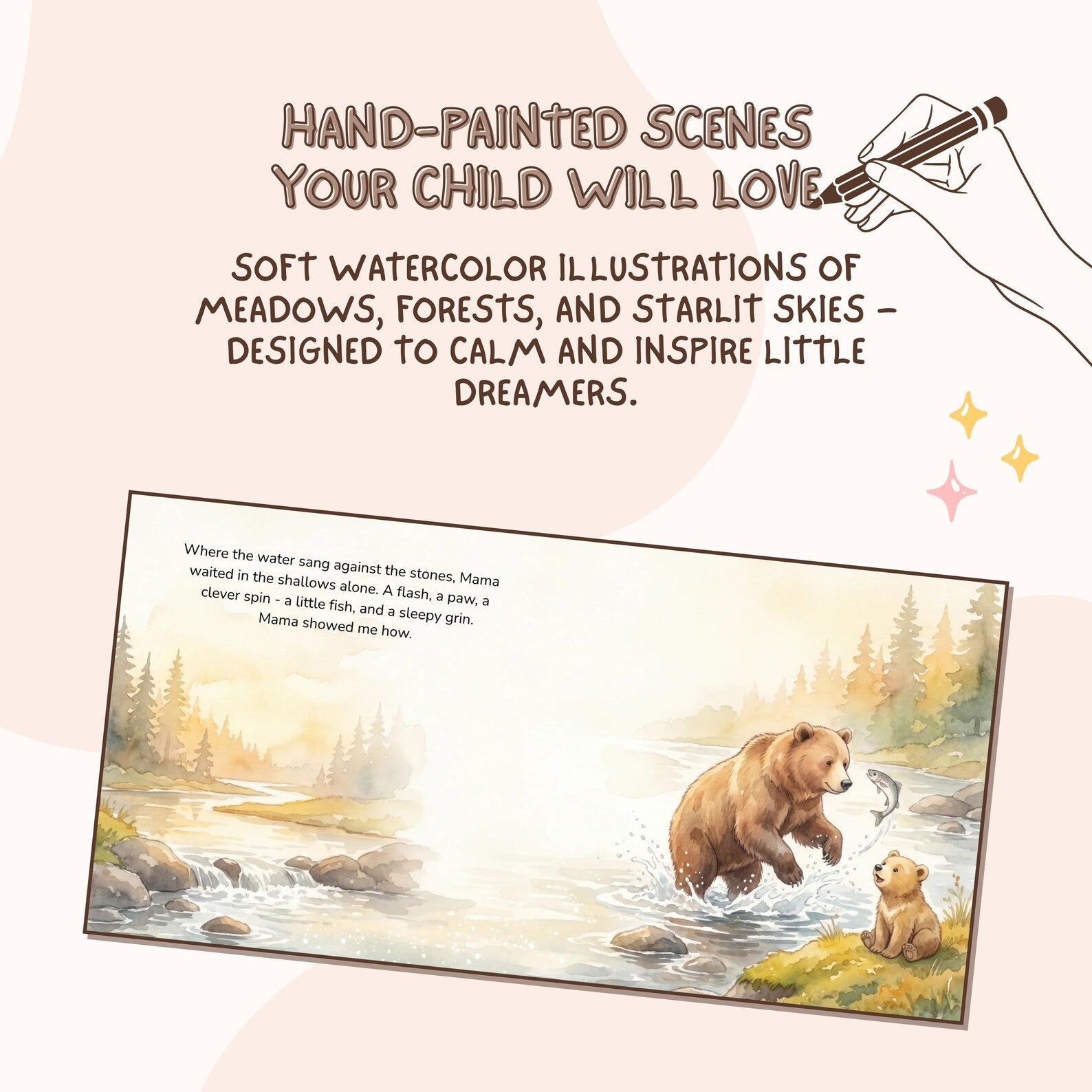 Personalized Mama Bear & Me Book — Mom Keepsake Story