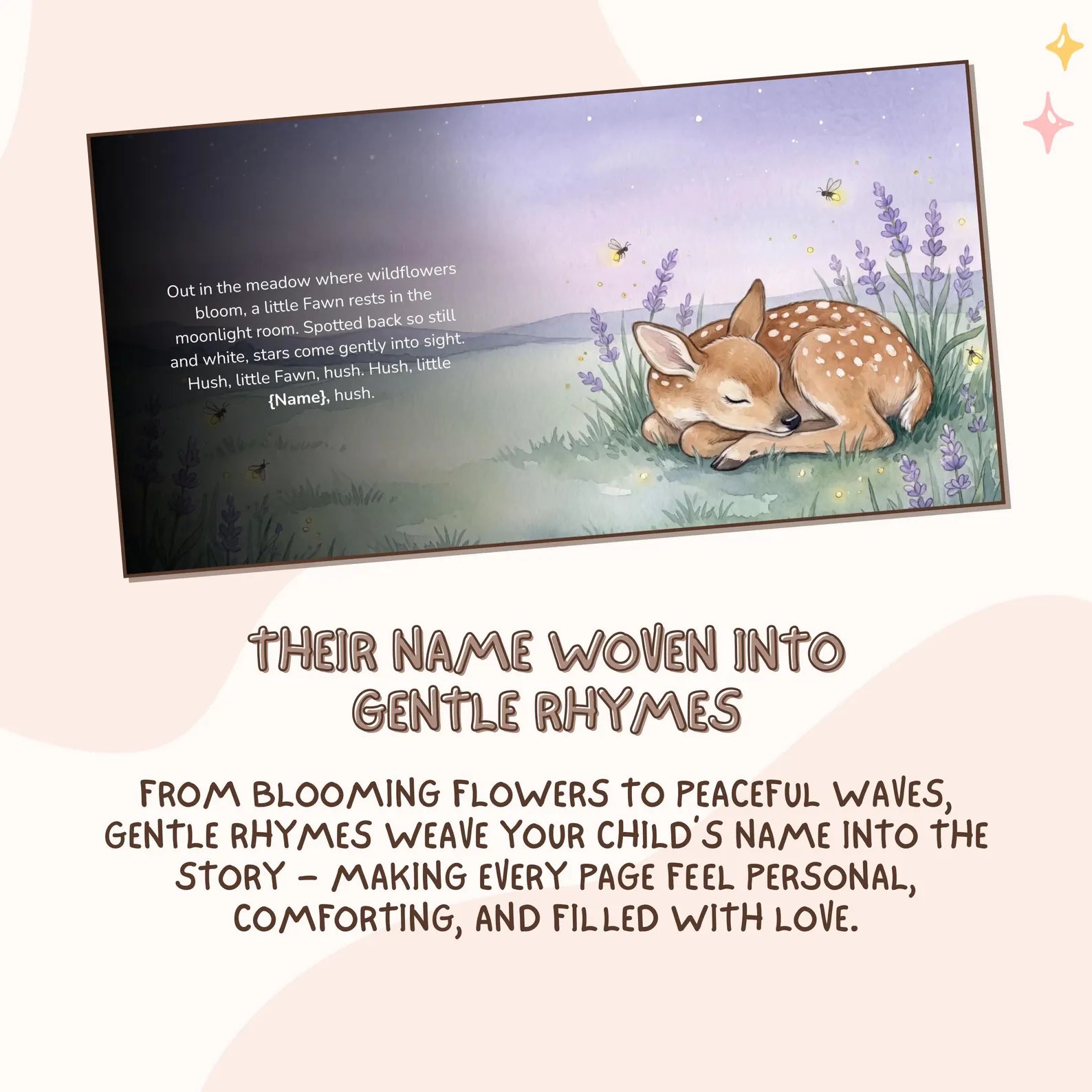 Personalized Hush the Forest Sleeps Book — Bedtime Story