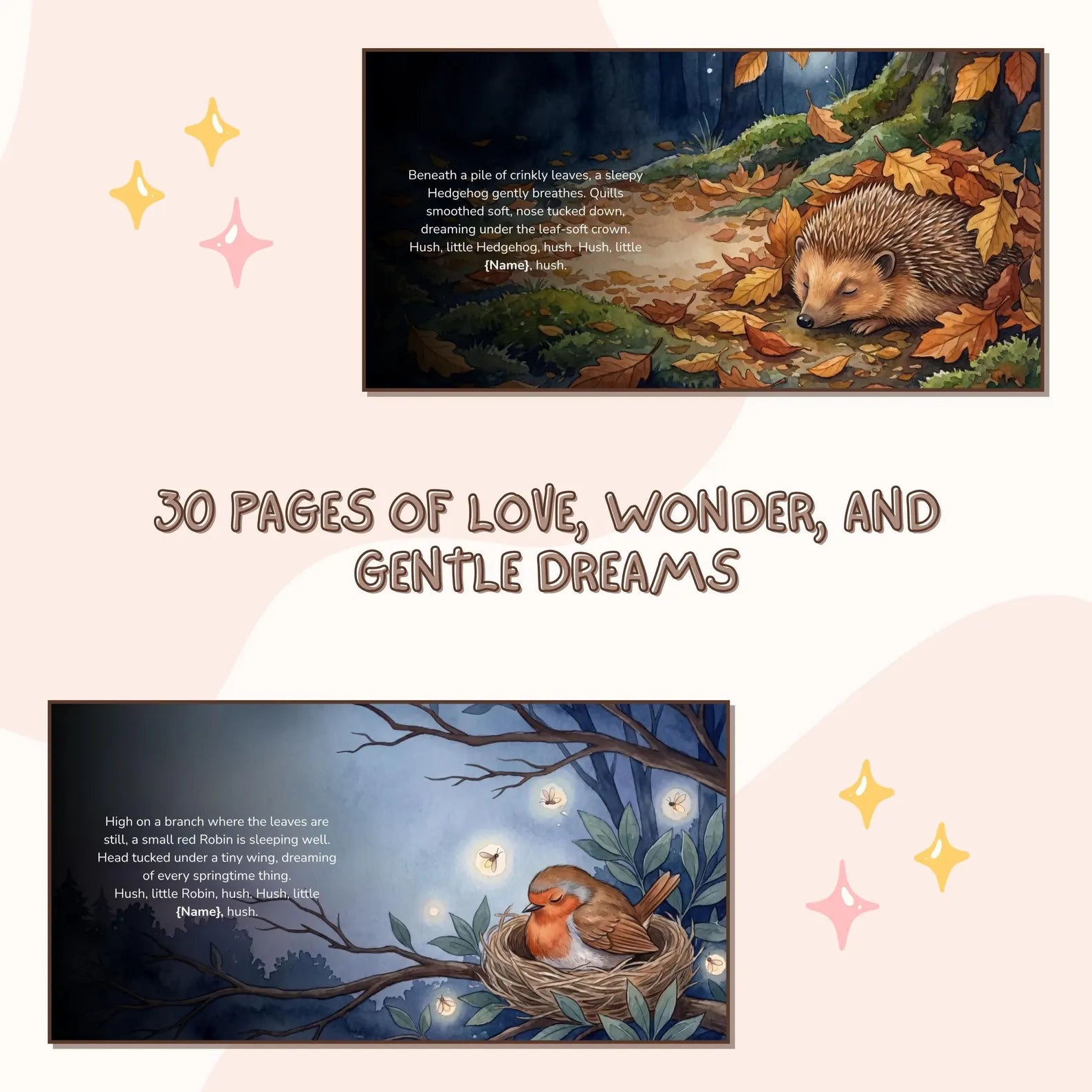 Hush the Forest — Personalized Bedtime Book