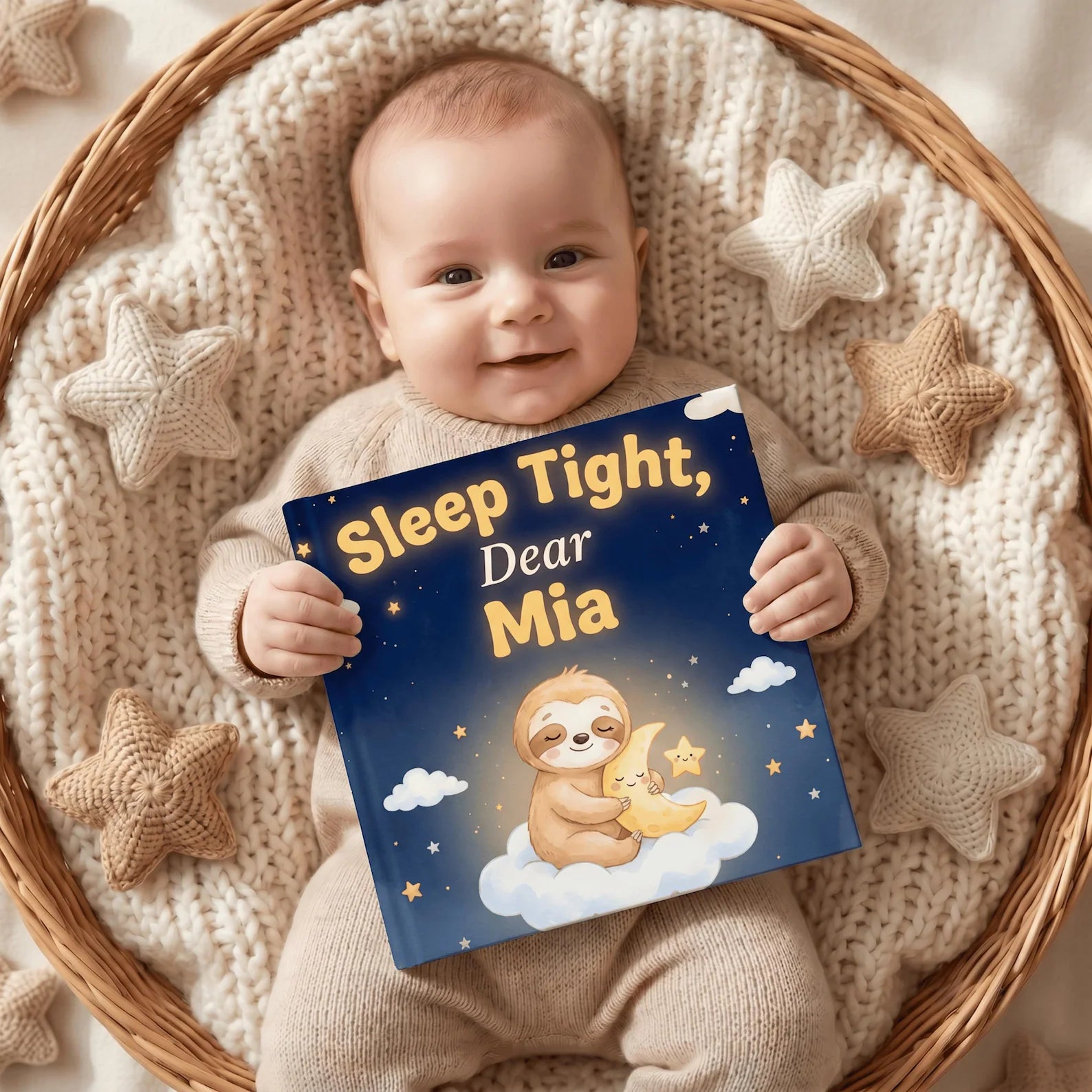 Personalized Sleep Tight Book — Sleepy Animals Bedtime Story