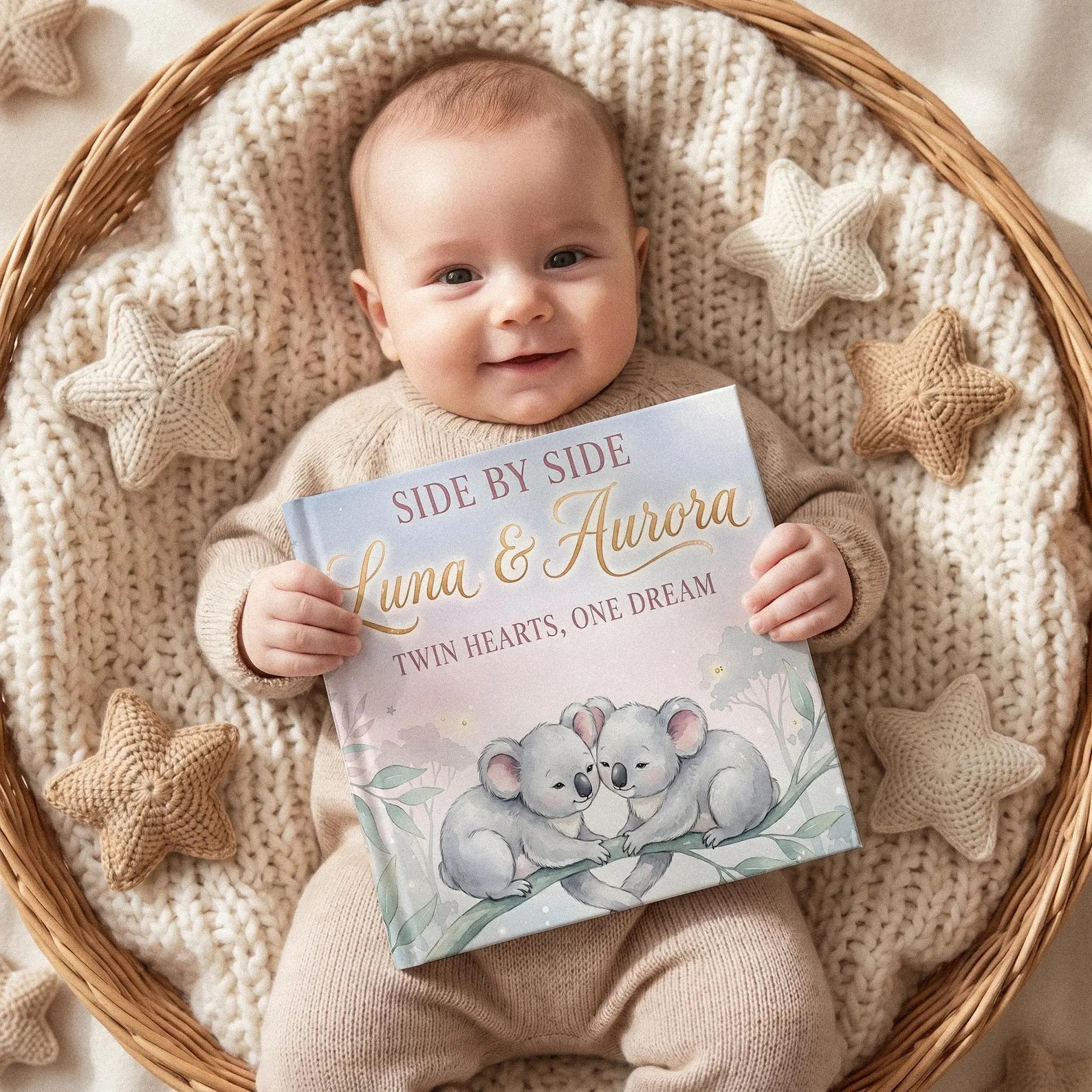 Side by Side — Personalized Twin Book