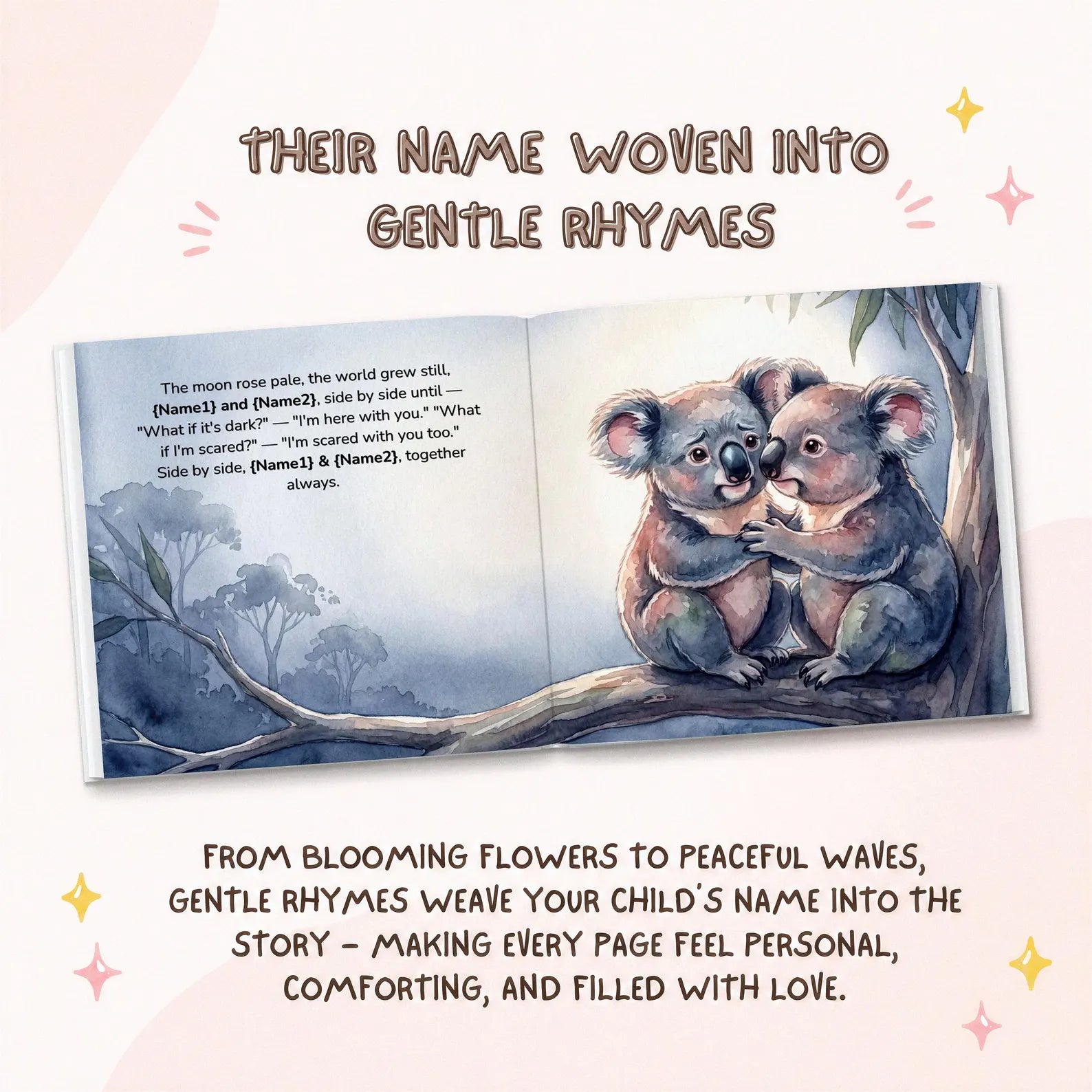Side by Side — Personalized Twin Book