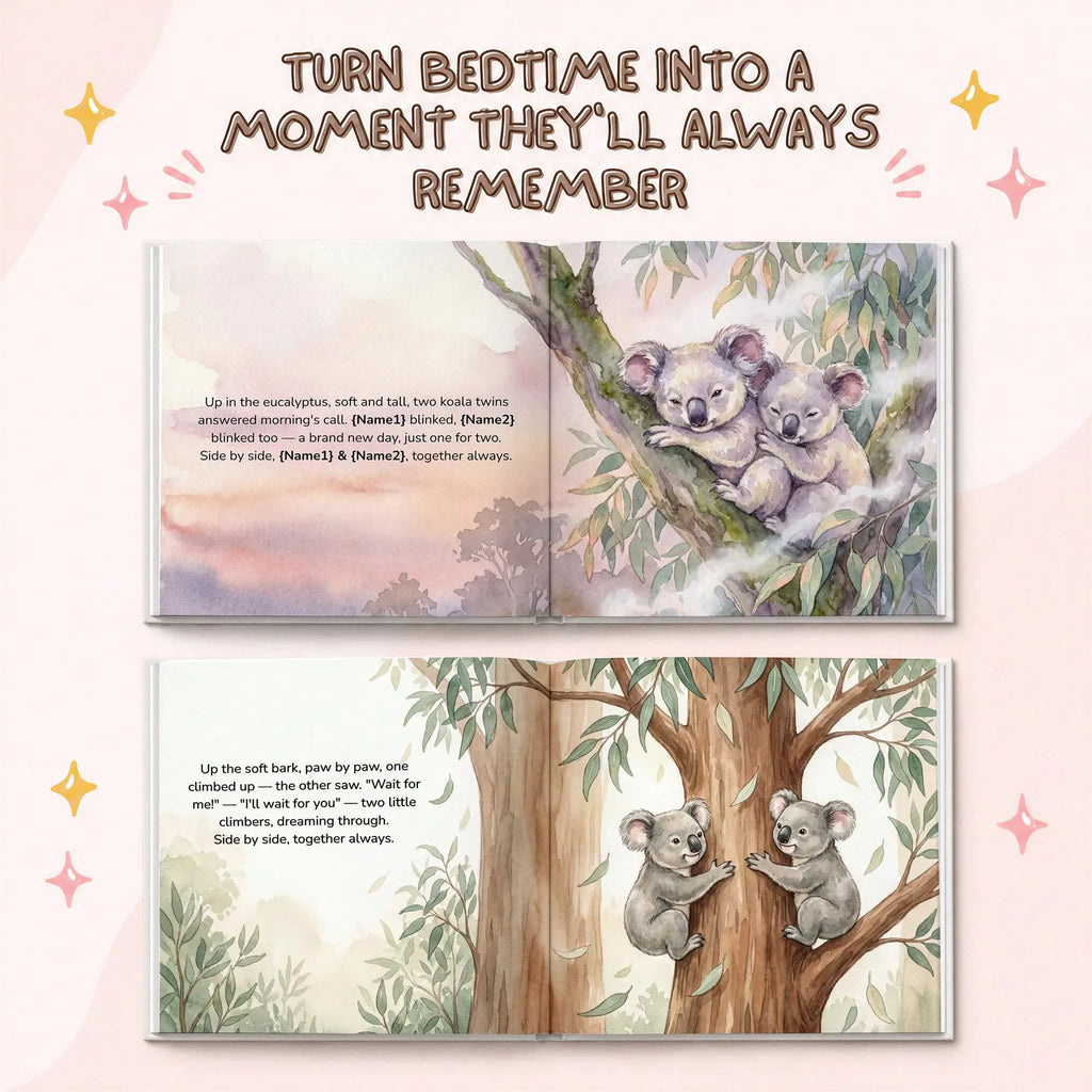 Side by Side — Personalized Twin Book
