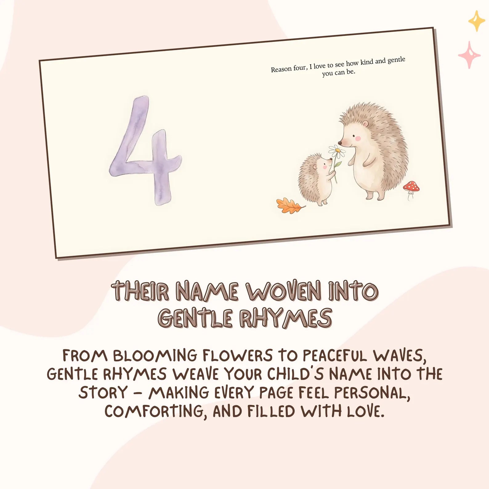 Personalized First Mother's Day Book — 14 Reasons I Love You