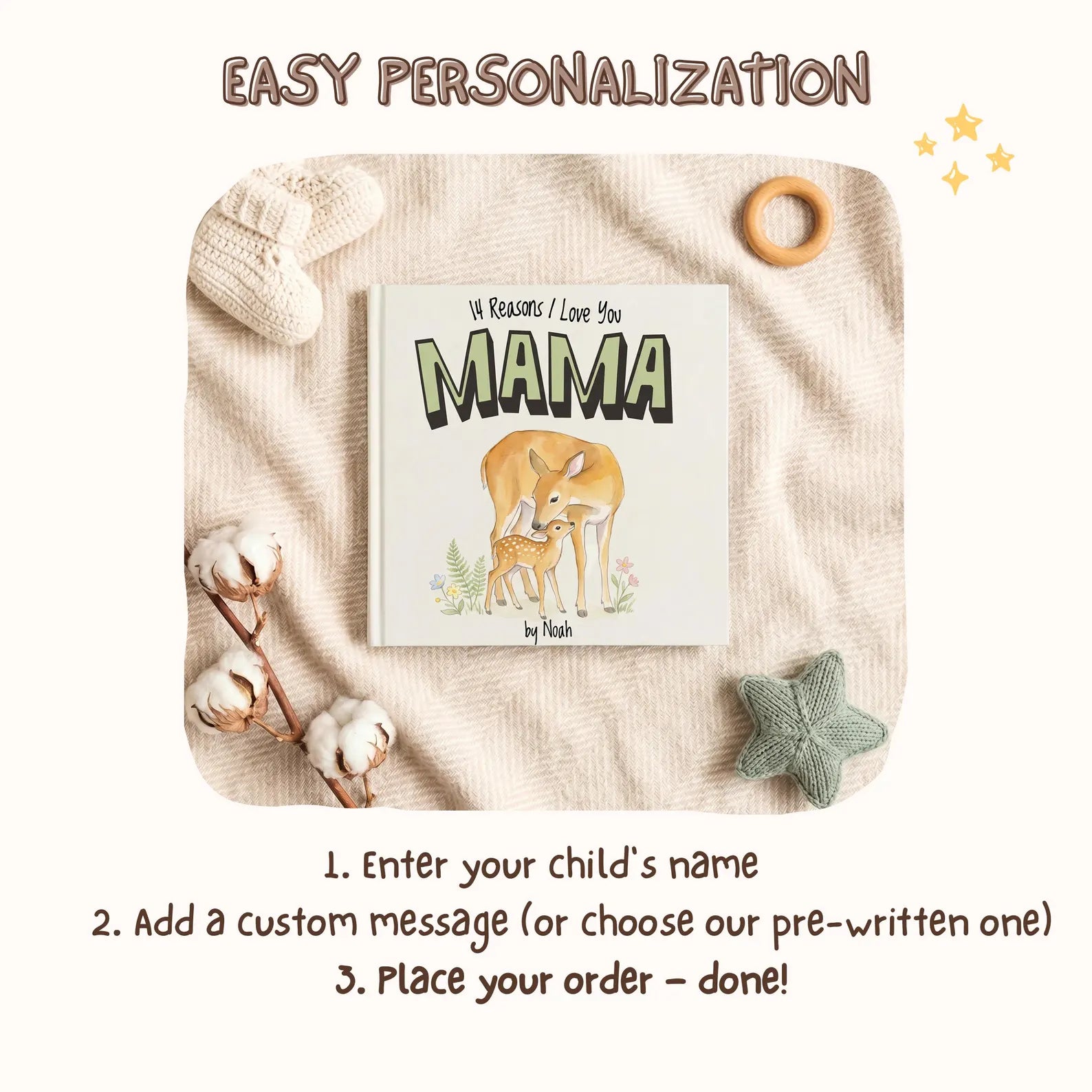 First Mother's Day — Personalized Mommy & Me Book