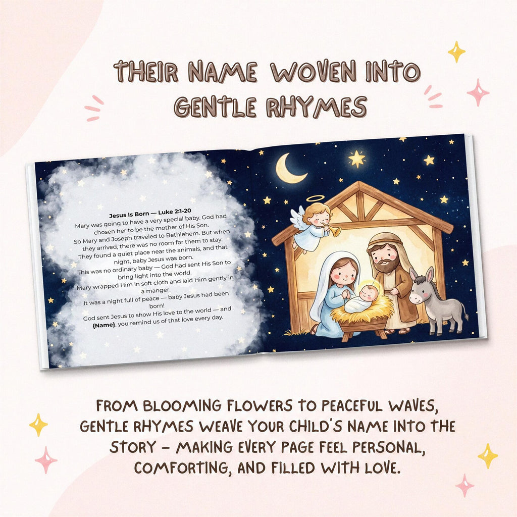First Bible Stories — Personalized Christian Book