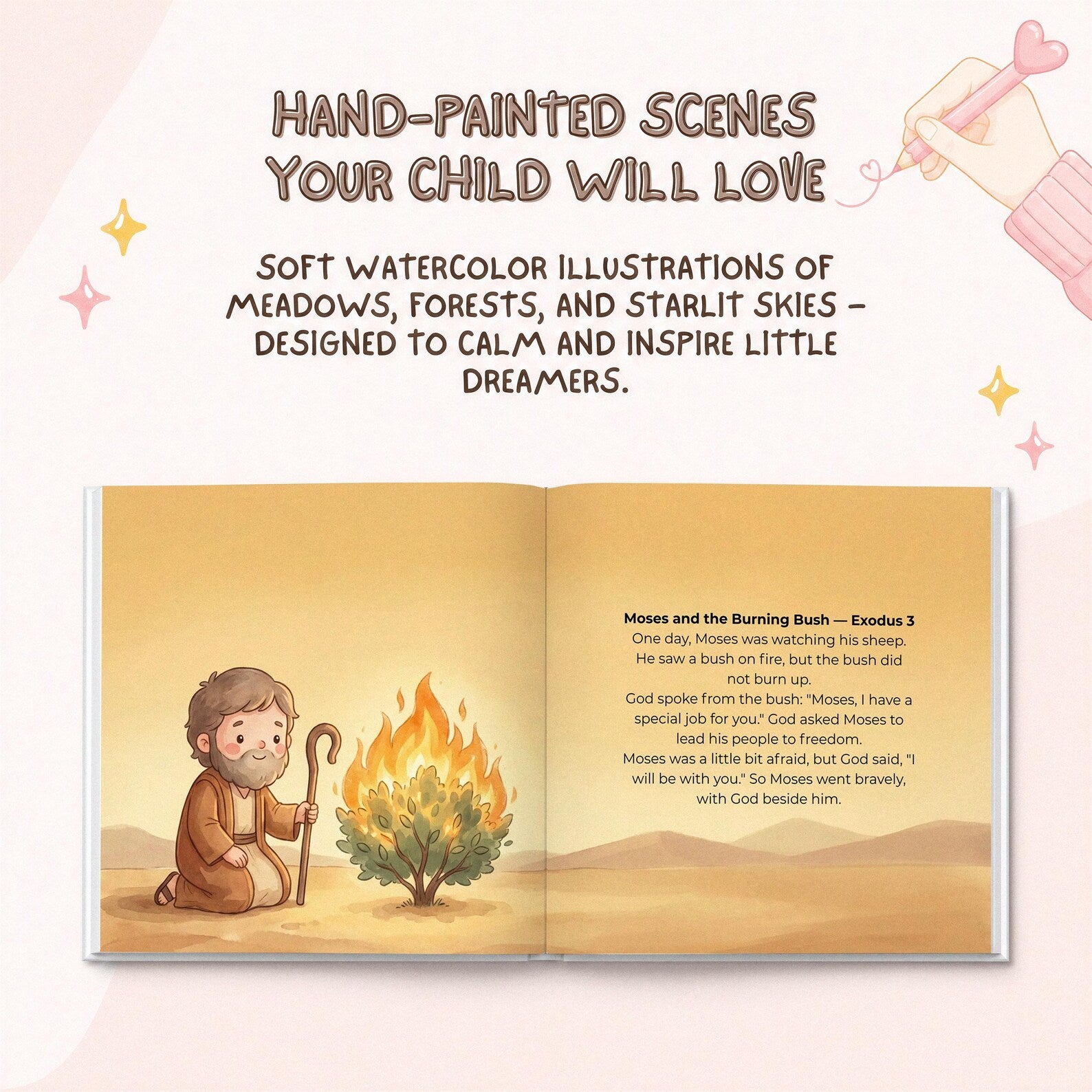 Personalized First Bible Stories Book — Christian Storybook