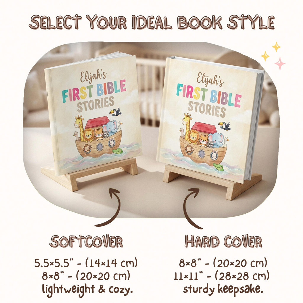 First Bible Stories — Personalized Christian Book