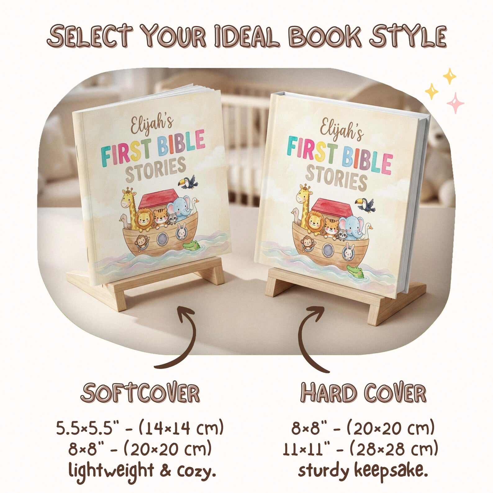 First Bible Stories — Personalized Christian Book