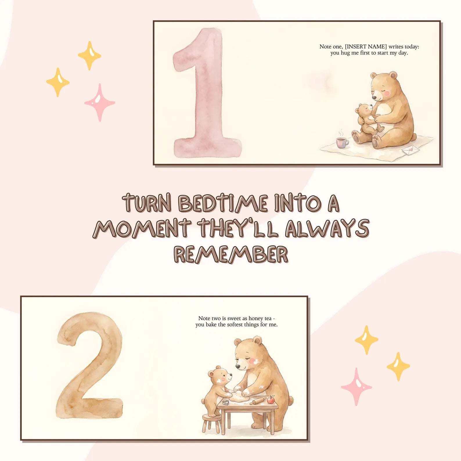 Personalized Mama's Little Love Notes Book — Mom Gift