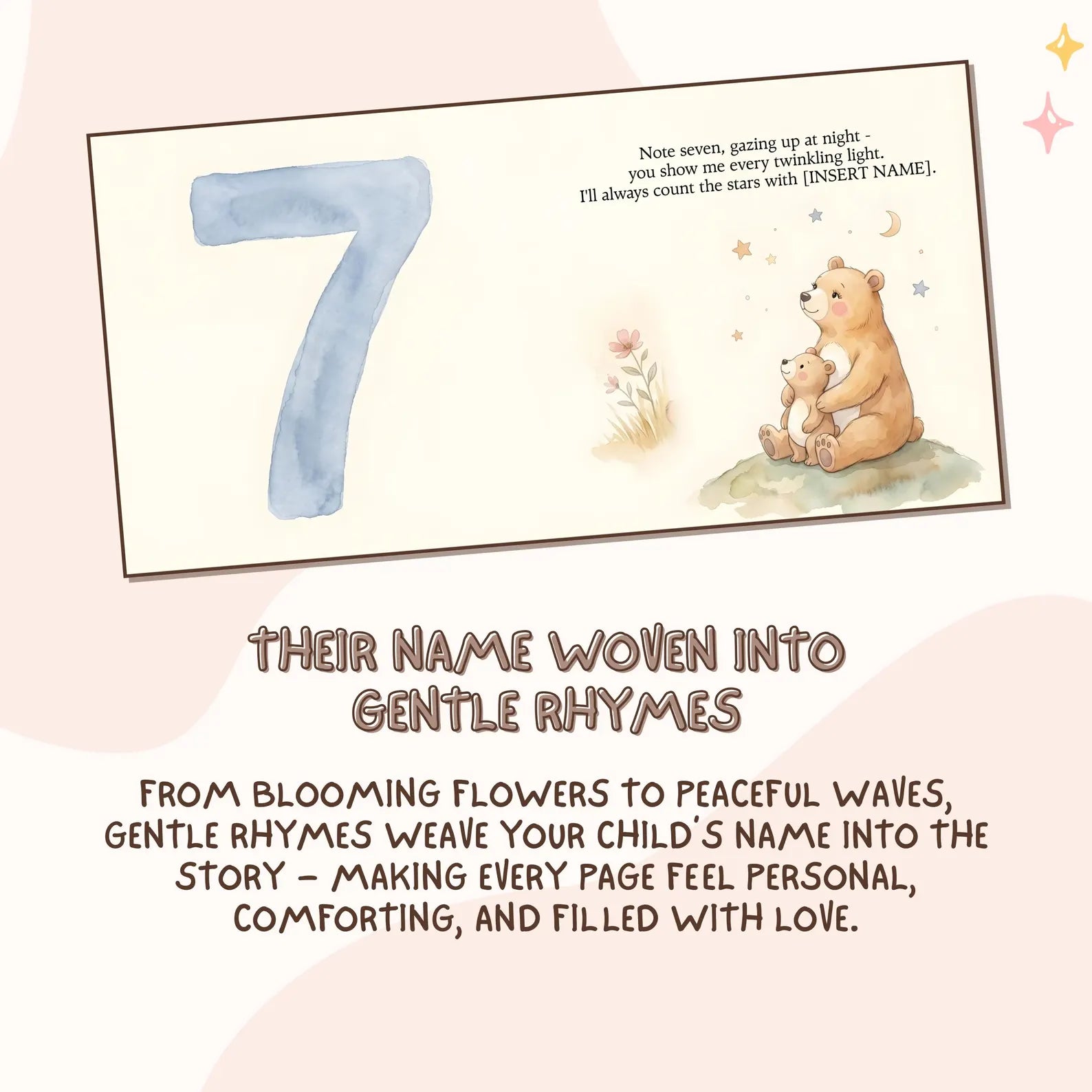 Personalized Mama's Little Love Notes Book — Mom Gift