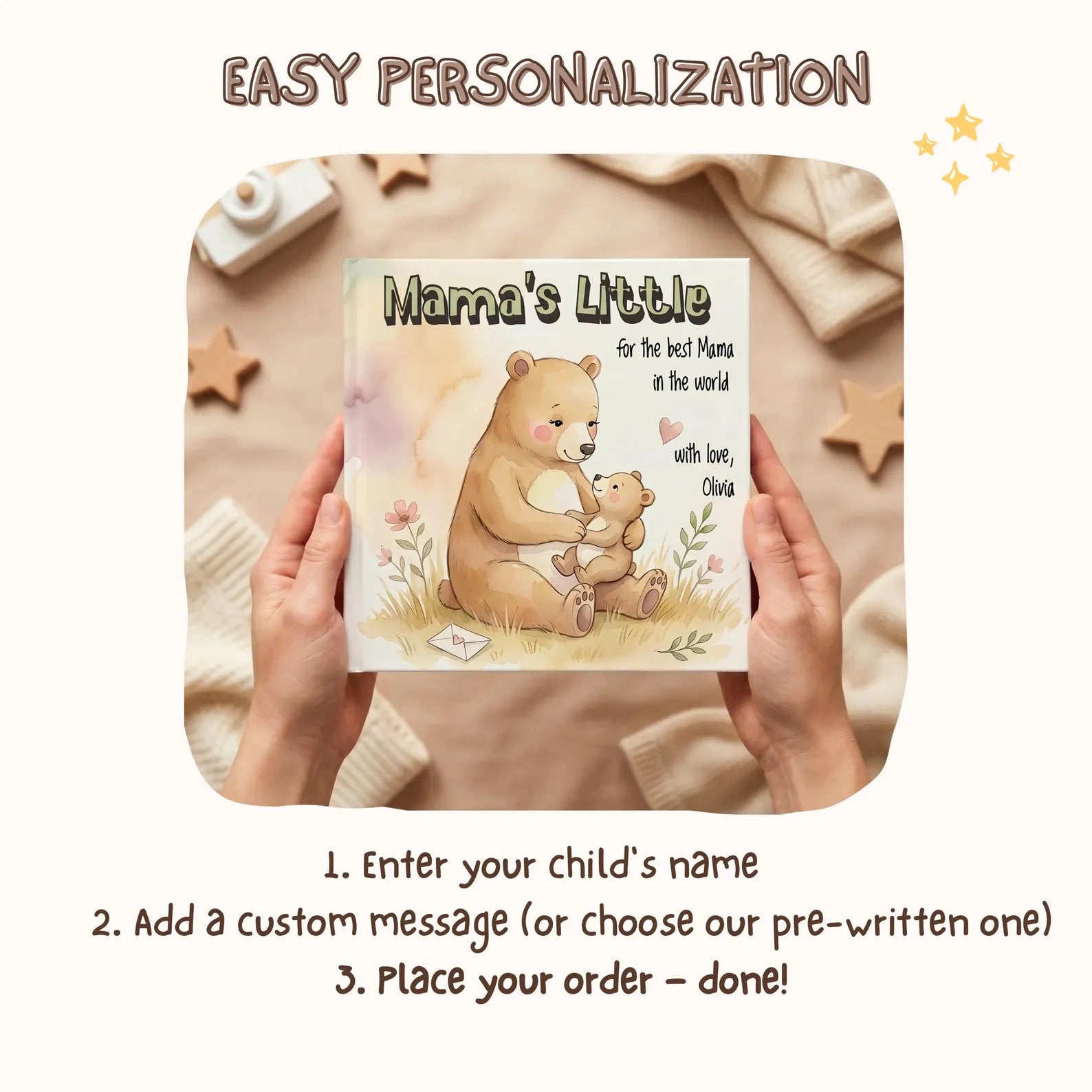 Mama's Little Love Notes — Personalized Mommy & Me Book