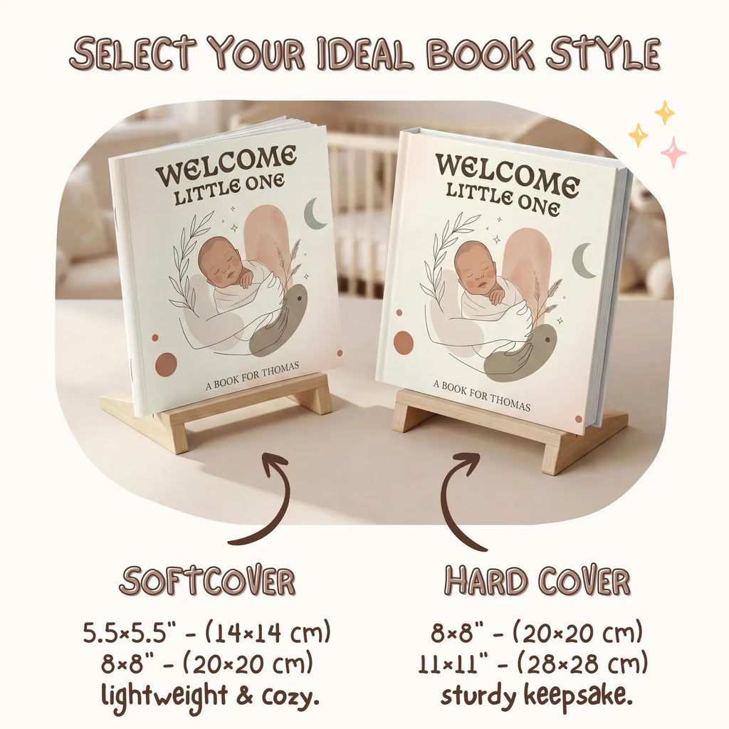 Welcome Little One — Personalized Keepsake Book