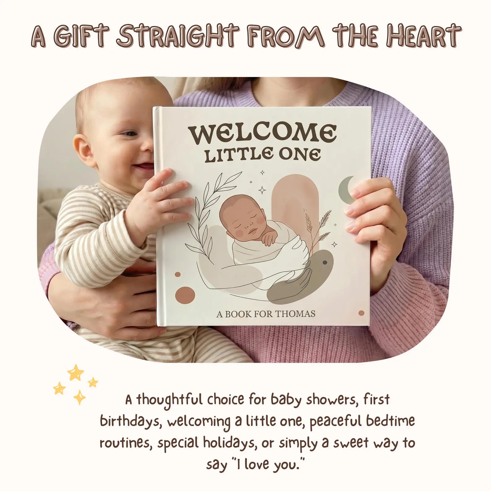 Welcome Little One — Personalized Keepsake Book