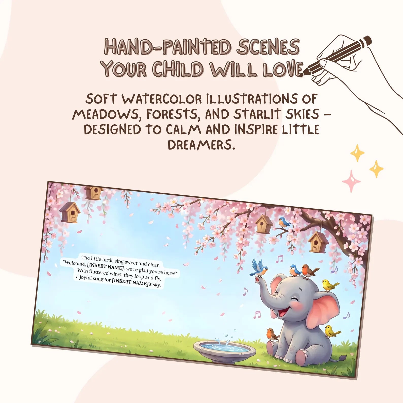 Personalized Welcome to the World Book — Baby Shower Gift
