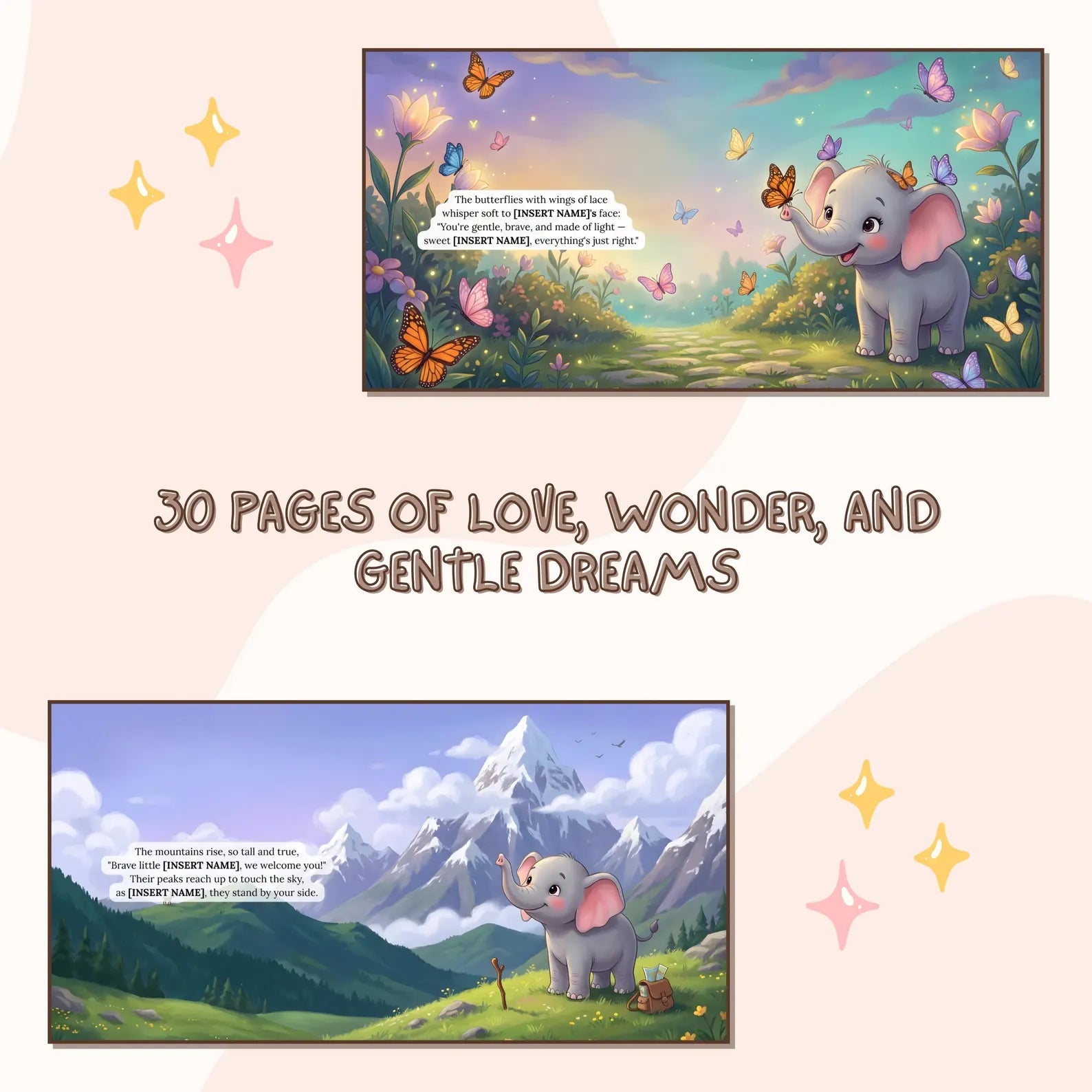 Welcome to the World — Personalized Keepsake Book