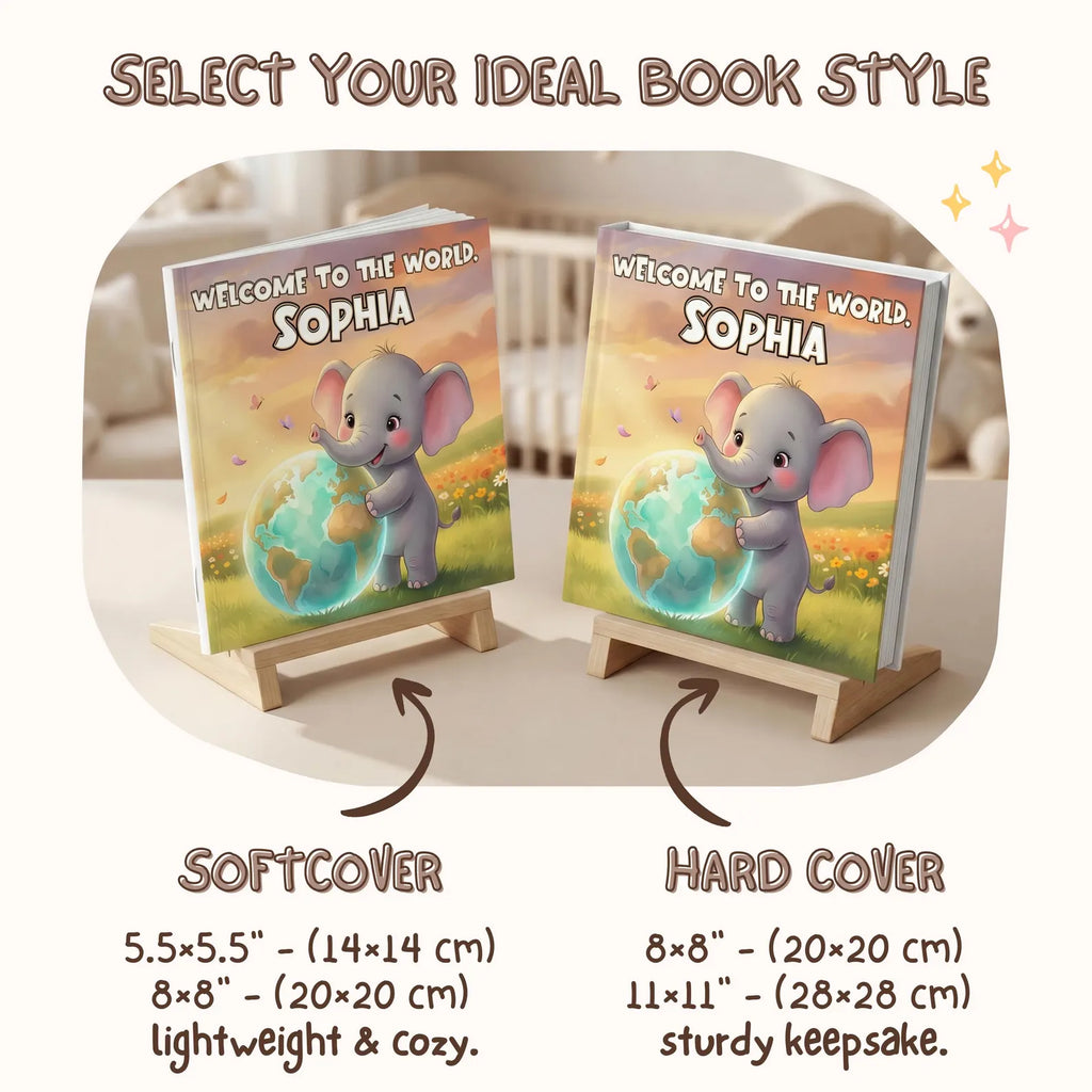 Welcome to the World — Personalized Keepsake Book