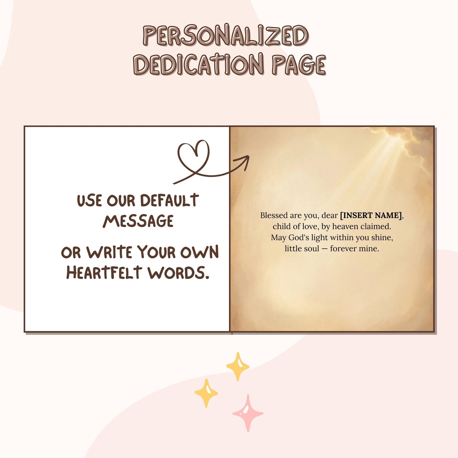Blessed Little One — Personalized Christian Book