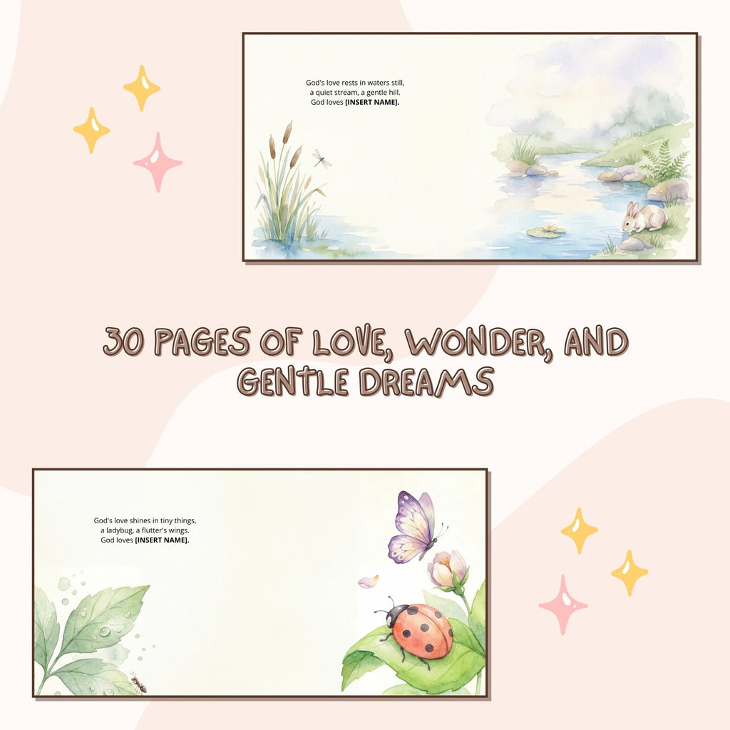 God Loves You So Much — Personalized Christian Book