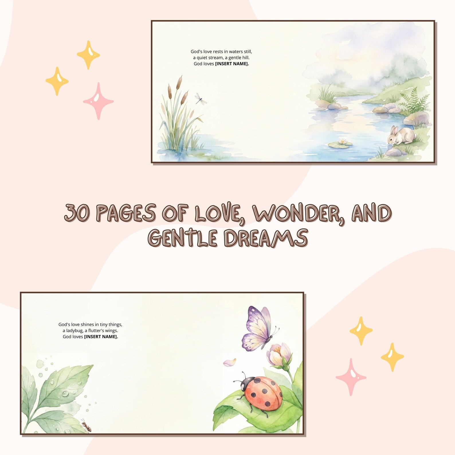 God Loves You So Much — Personalized Christian Book
