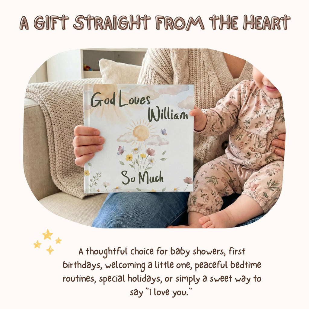 God Loves You So Much — Personalized Christian Book