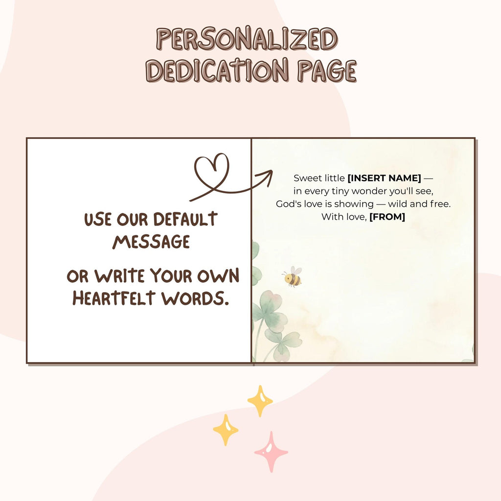 Little Wonders — Personalized Christian Book