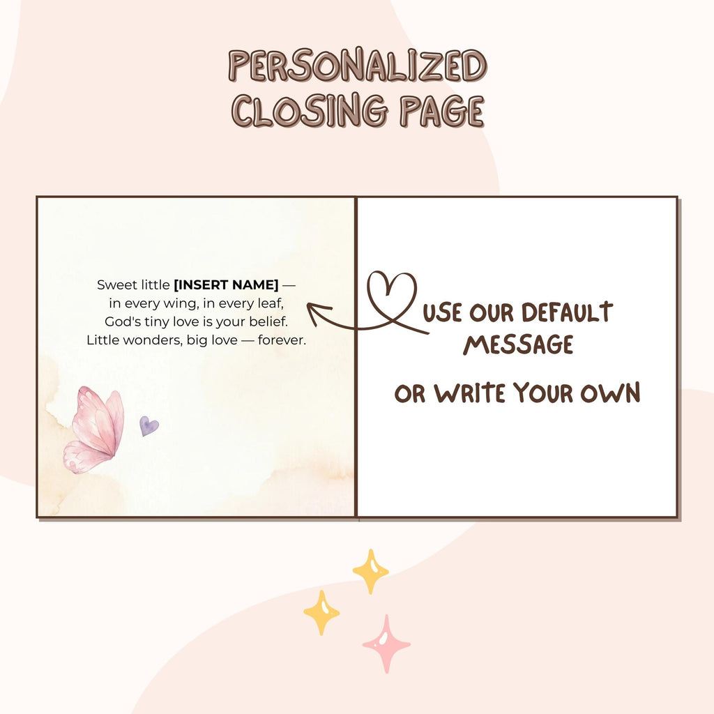 Little Wonders — Personalized Christian Book