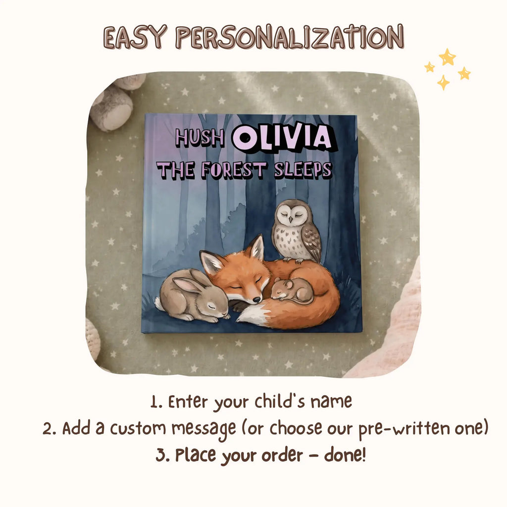 Hush the Forest — Personalized Bedtime Book