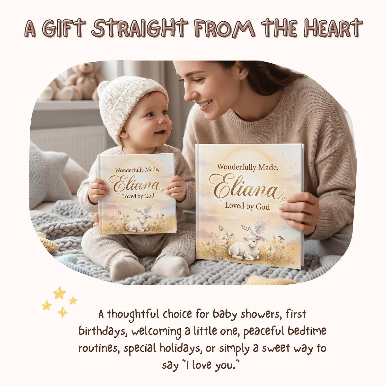 Wonderfully Made — Personalized Christian Book