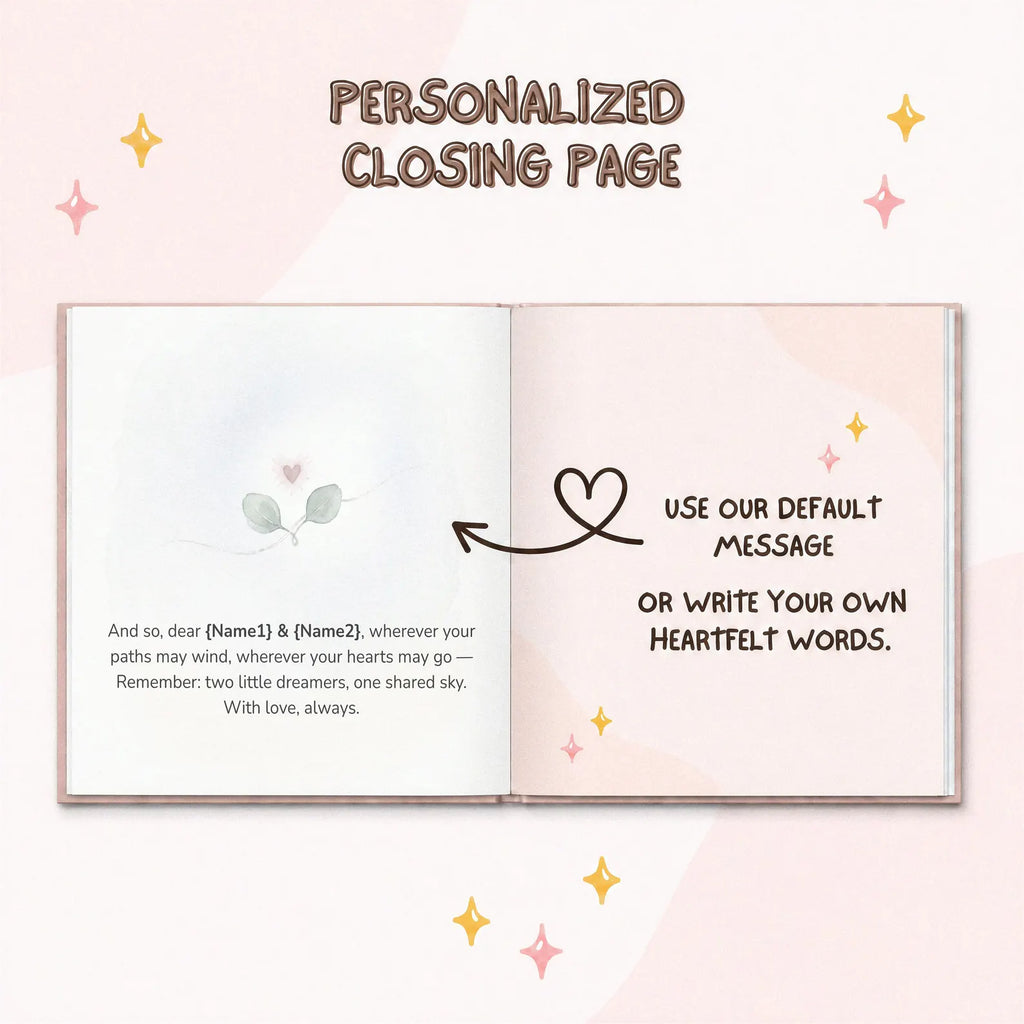 Side by Side — Personalized Twin Book