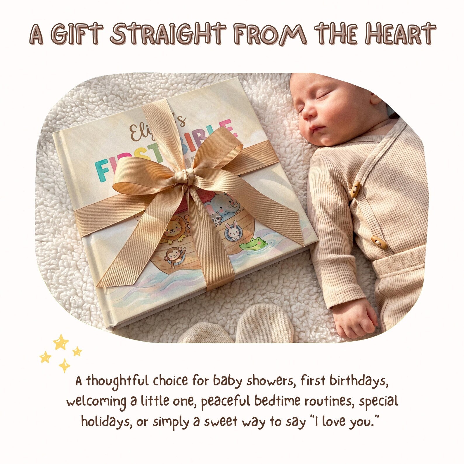 First Bible Stories — Personalized Christian Book