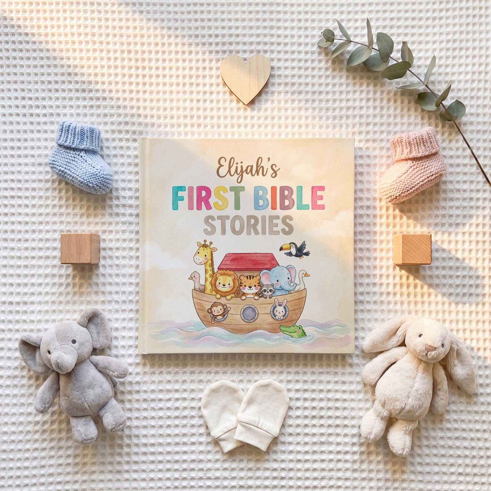 Personalized First Bible Stories Book — Christian Storybook