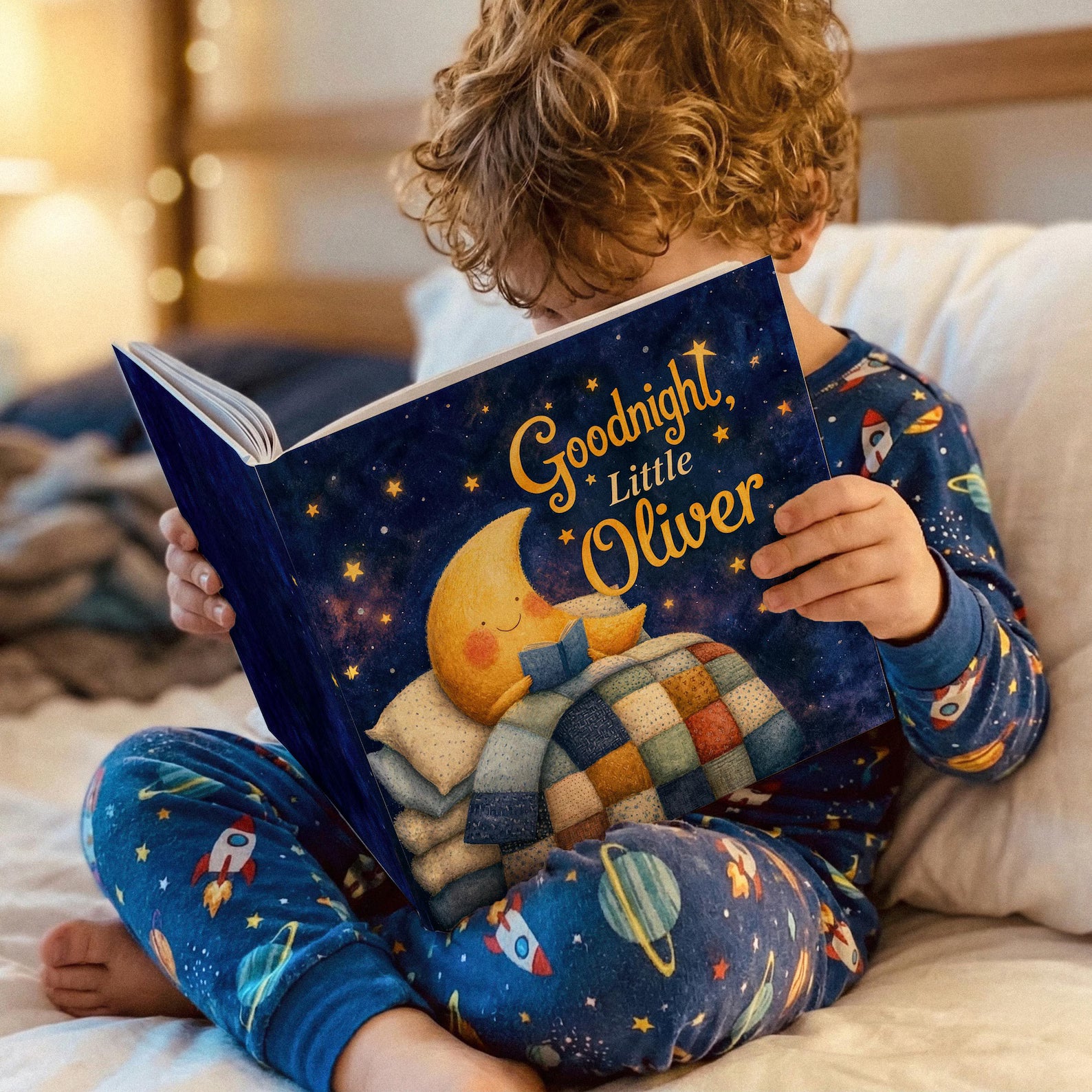 Personalized Sweet Dreams Book — Bedtime Newborn Keepsake
